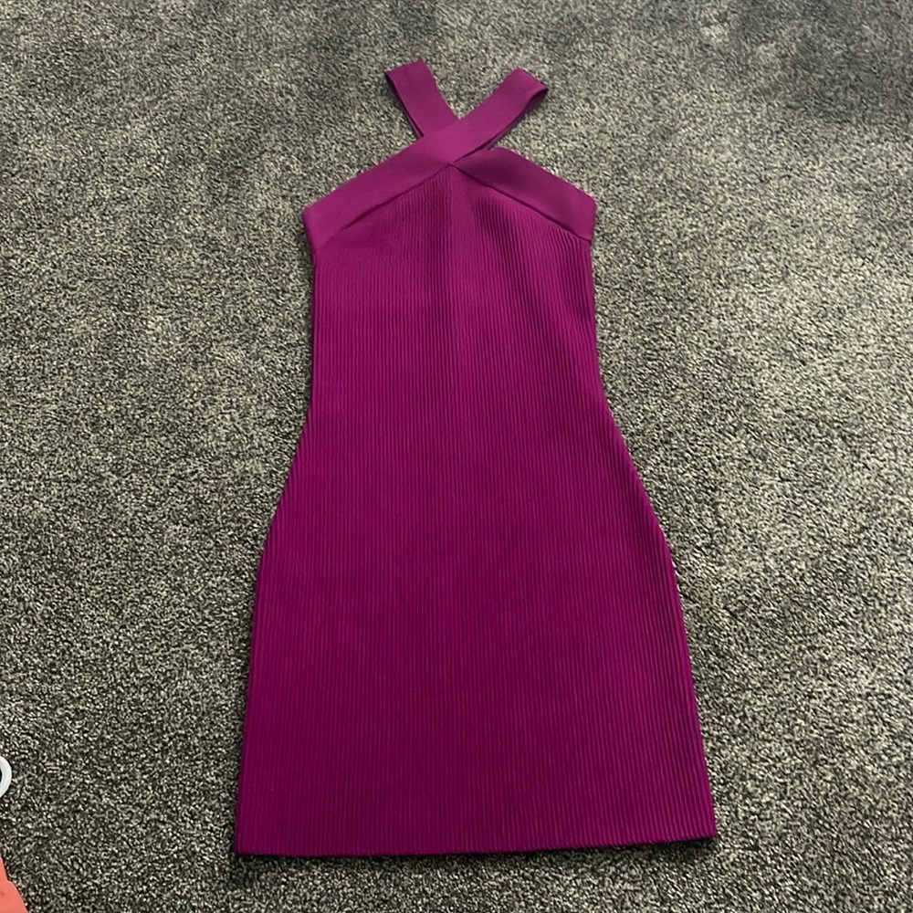 aritzia ribbed dress